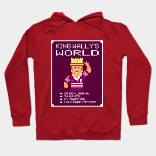 OG FOOTY - QLD State of Origin - Wally Lewis - KING WALLY'S WORLD Hoodie